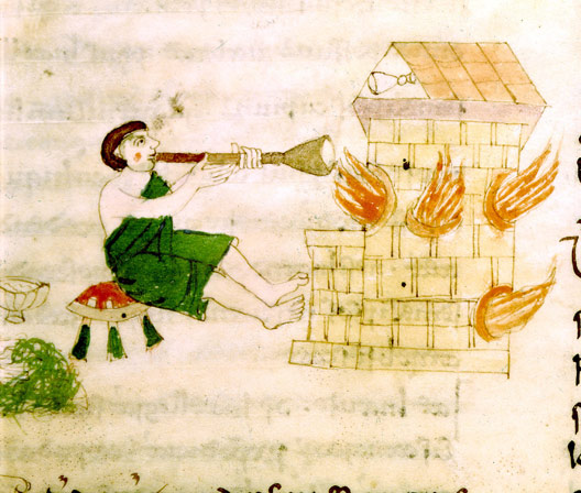 Le métier et les conditions de travail des verriers à Paris au XIIIème  siècle | artisanat medieval